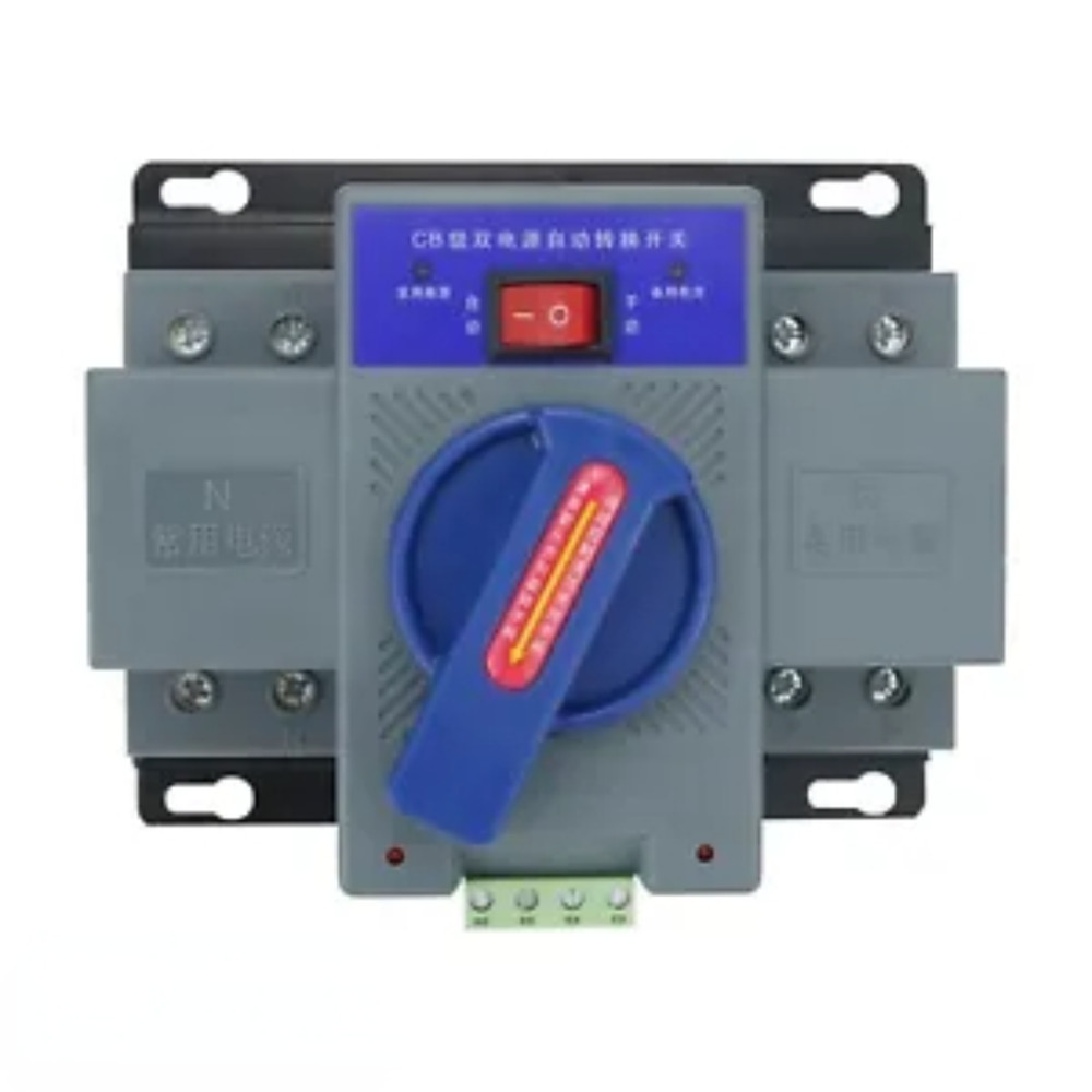 63A 2P Generator ATS Manual Automatic Transfer Switch Dual Power Conversion