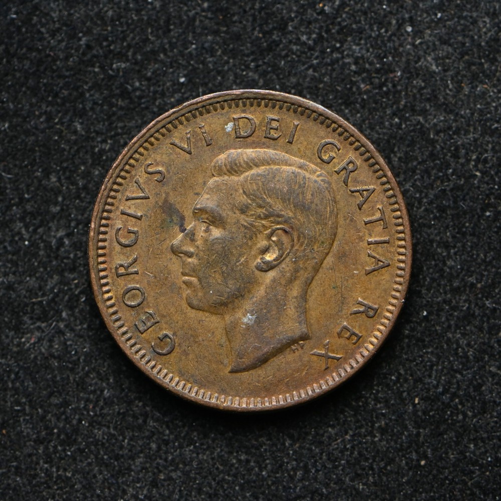 1949 Canada One Cent AU++ (bb17122)