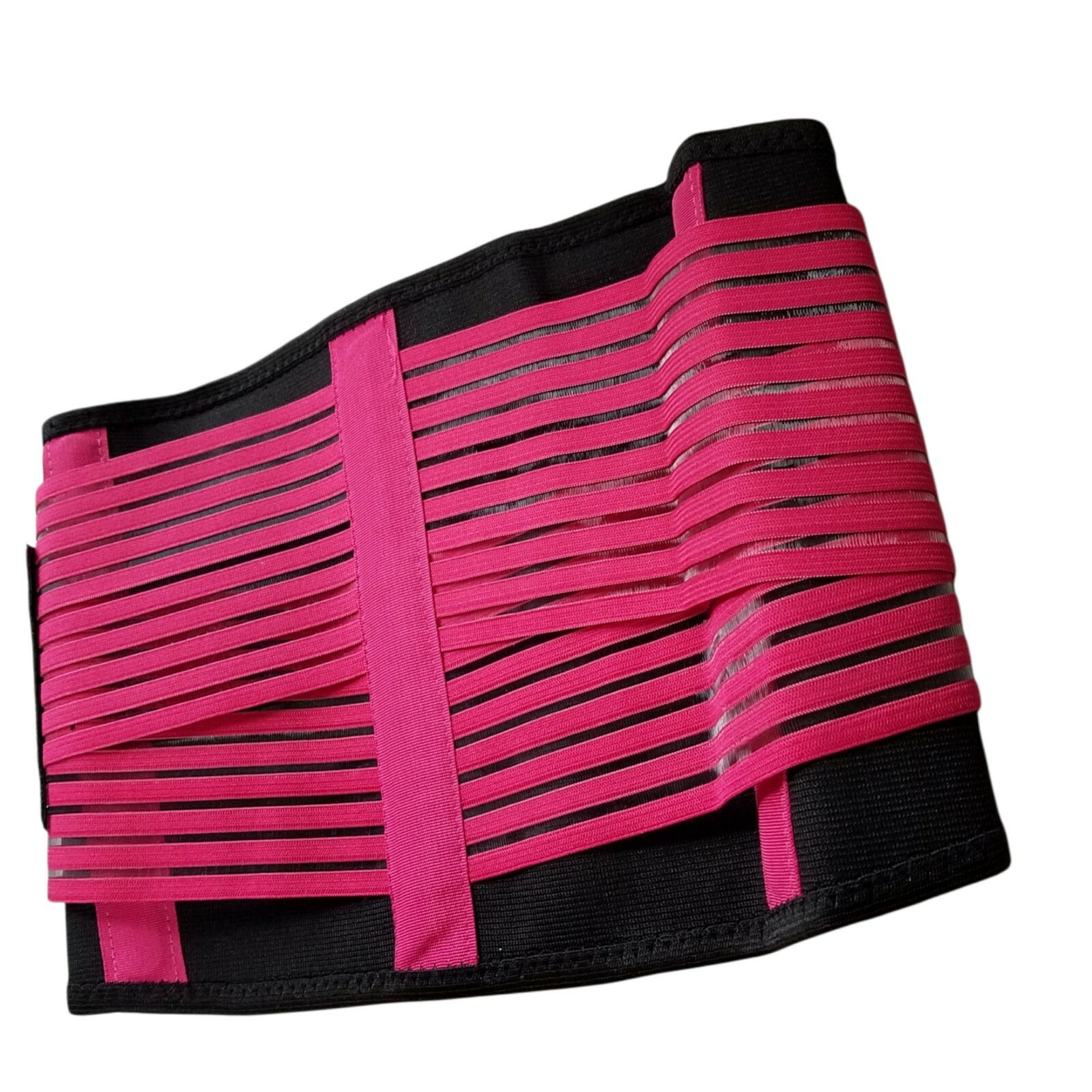 LETSFIT Adjustable Waist Trainer Women Body Shaper Fitness Belt Pink M MEDIUM