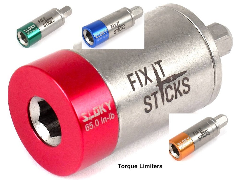 Fix It Sticks "The Works" Individual Torque Tool Kit Range & Field W/ Soft Case