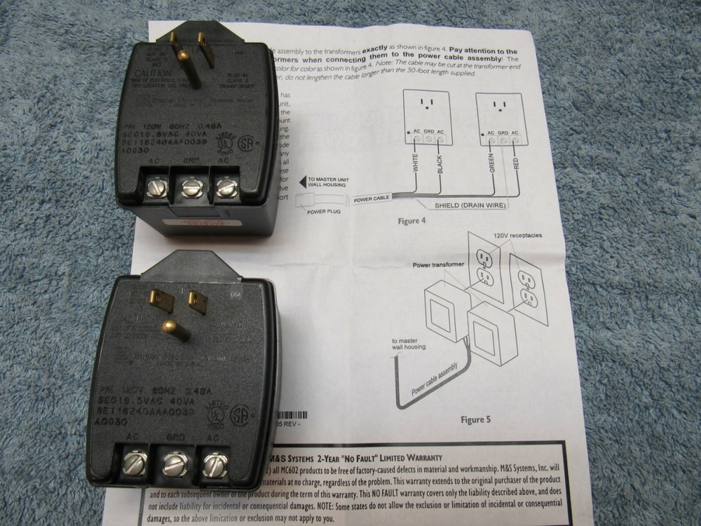New RT55 M&S Power Transformer for MC602 / DMC1 / DMC3-4 Intercom