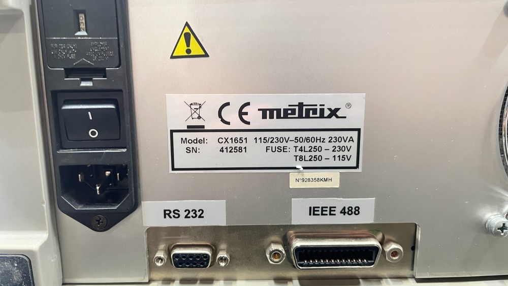 METRIX - CX1651 - Calibrator multifunction