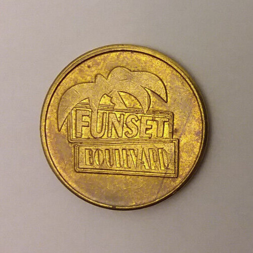 Funset Boulevard Arcade Appleton, WI Game Token