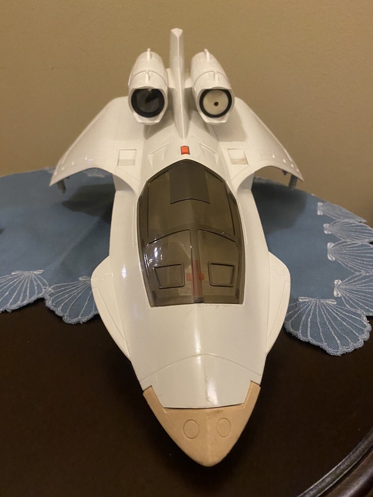 1987 Captain Power Jet XT-7 With Canopy - Missing One Skiff- Plus Two Figures