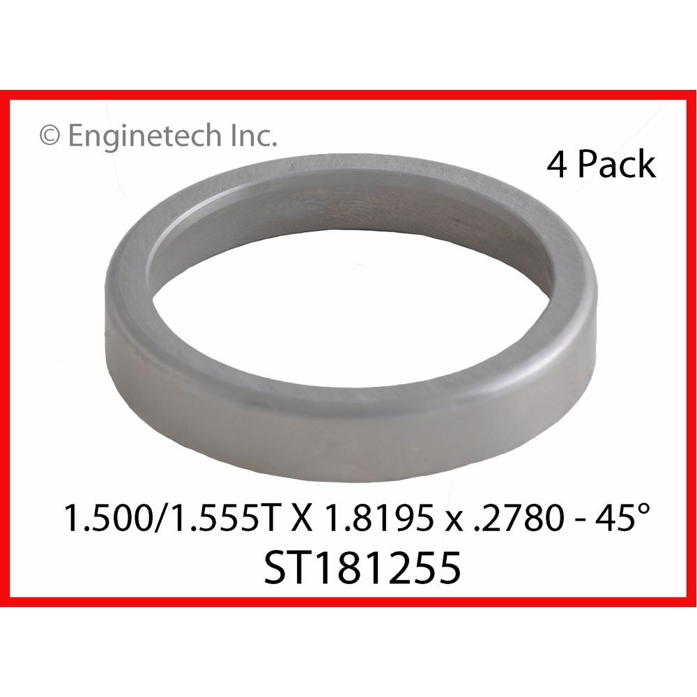 Enginetech Engine Valve Seat ST181255;