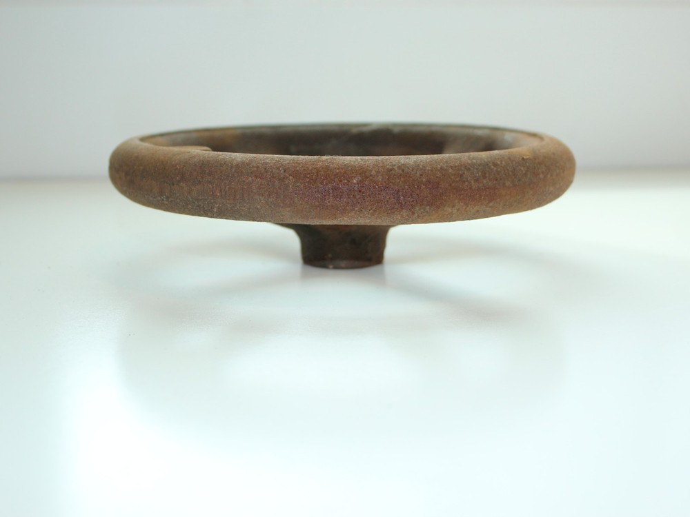 8 Inch 4 spoke offset cast iron handwheel raw casting