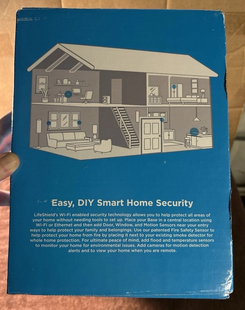 Life Shield ADT Security System 2019 Open Box