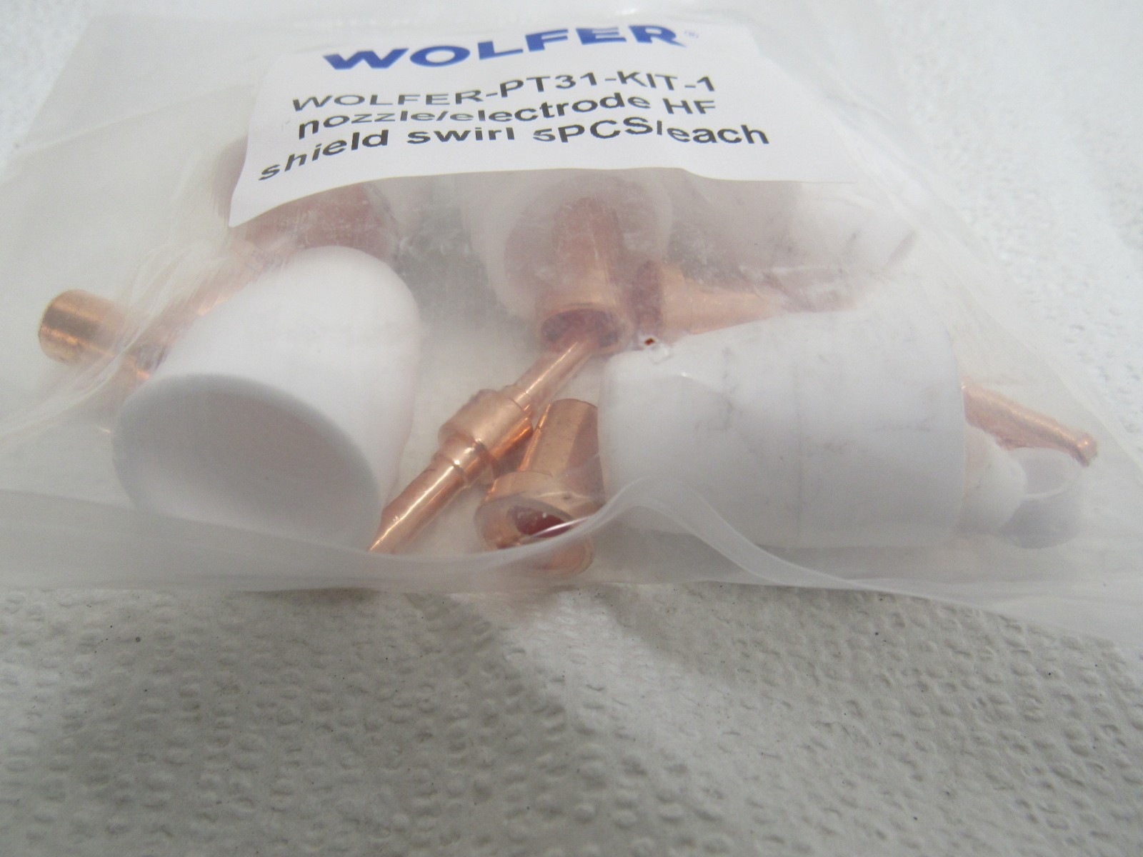 Wolfer PT31 Plasma Consumables Kit 20 Piece Kit PT31-KIT-1