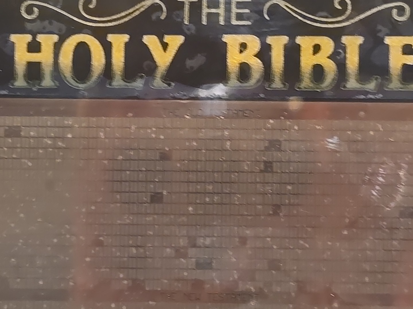 UNIQUE 1970 Holy Lunar Bible NCR Microform - Complete - NEW - King James Edition