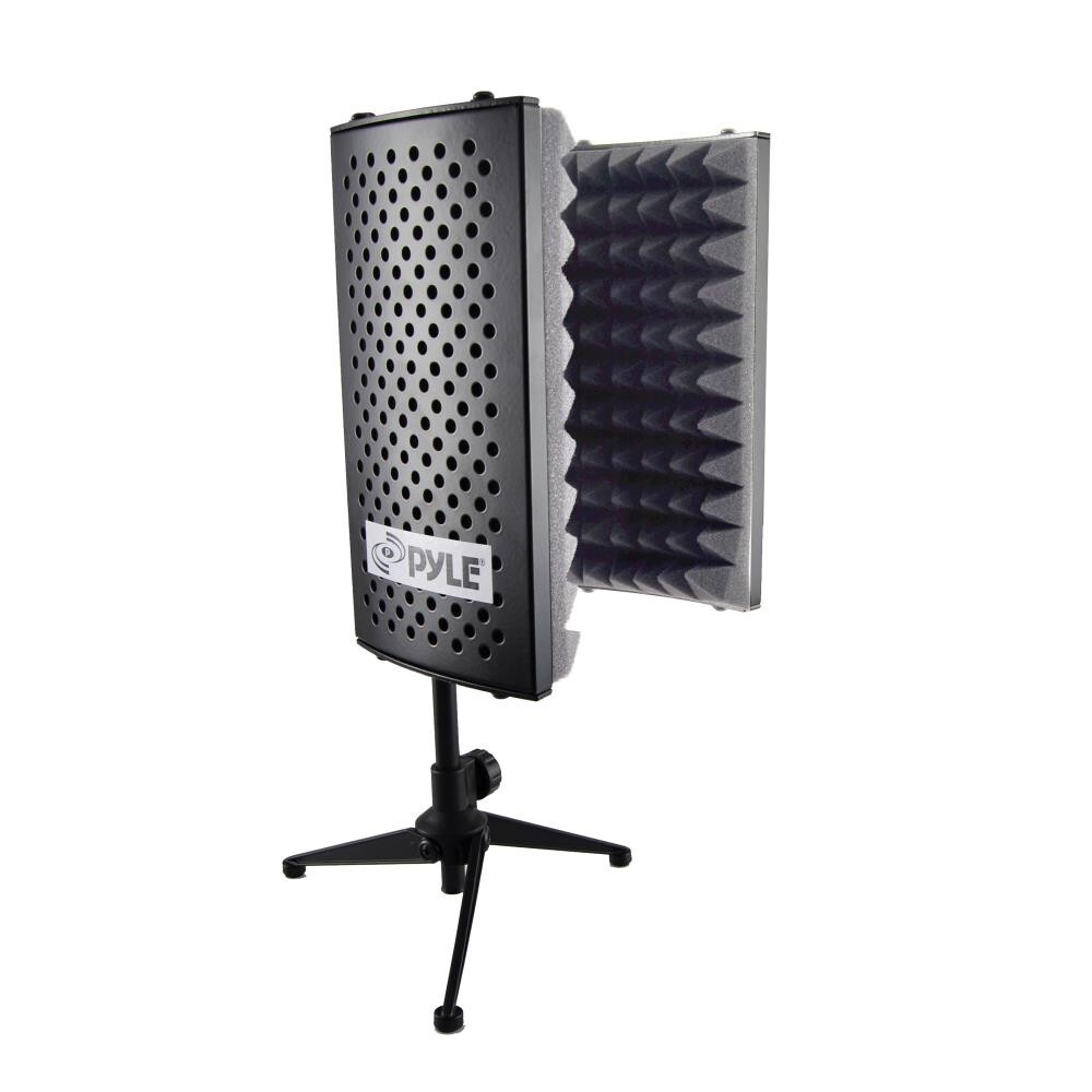 Pyle PSMRS08 Compact Microphone Isolation Shield, Studio Mic Sound Dampening