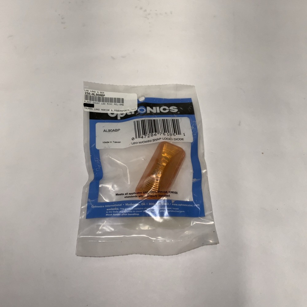 Fleet Count LED Mini Marker Light-Amber 158-AL90ABP