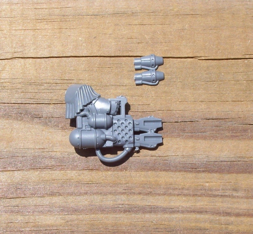 40K Space Marines OLD Cataphractii Terminators Heavy Flamer Bits OOP