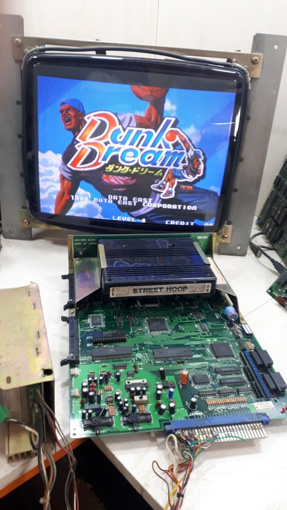 dunk dream neo geo data east pcb