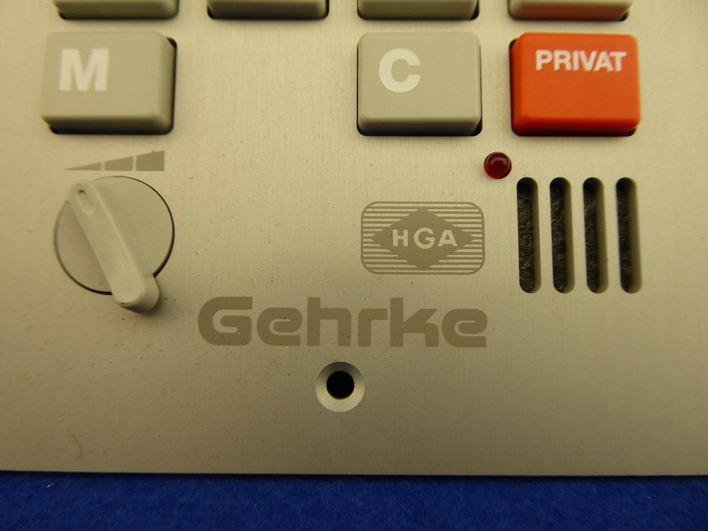 Gehrke HGA 1500 Intercom System Intercom