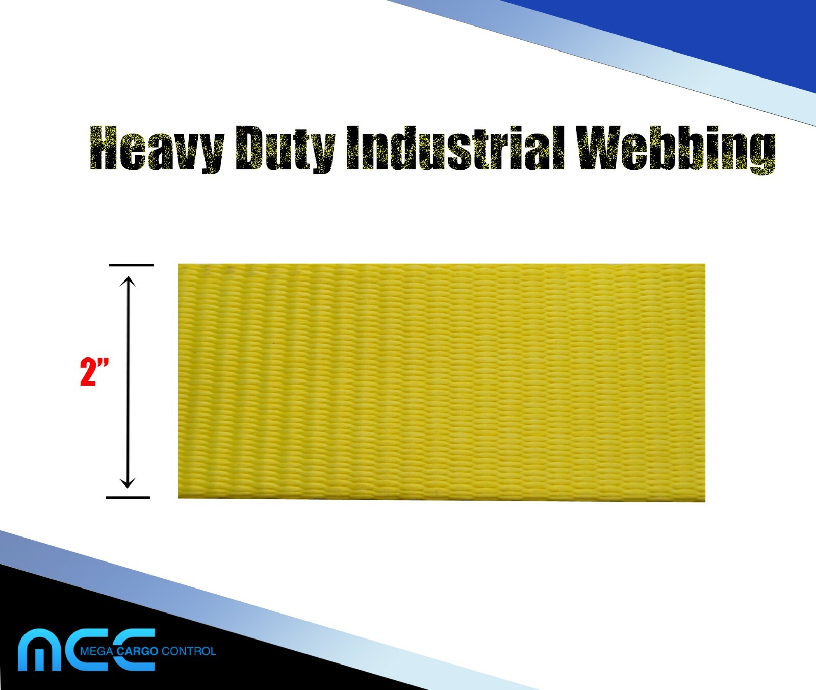 2 Pack 2" x 10' Heavy Duty Recovery Tow Strap with Protective Loop Eyes Towing