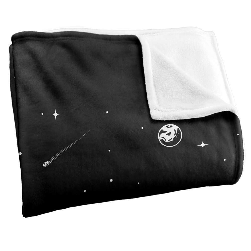NASA Official Meatball Logo Pattern Silky Touch Super Soft Throw Blanket