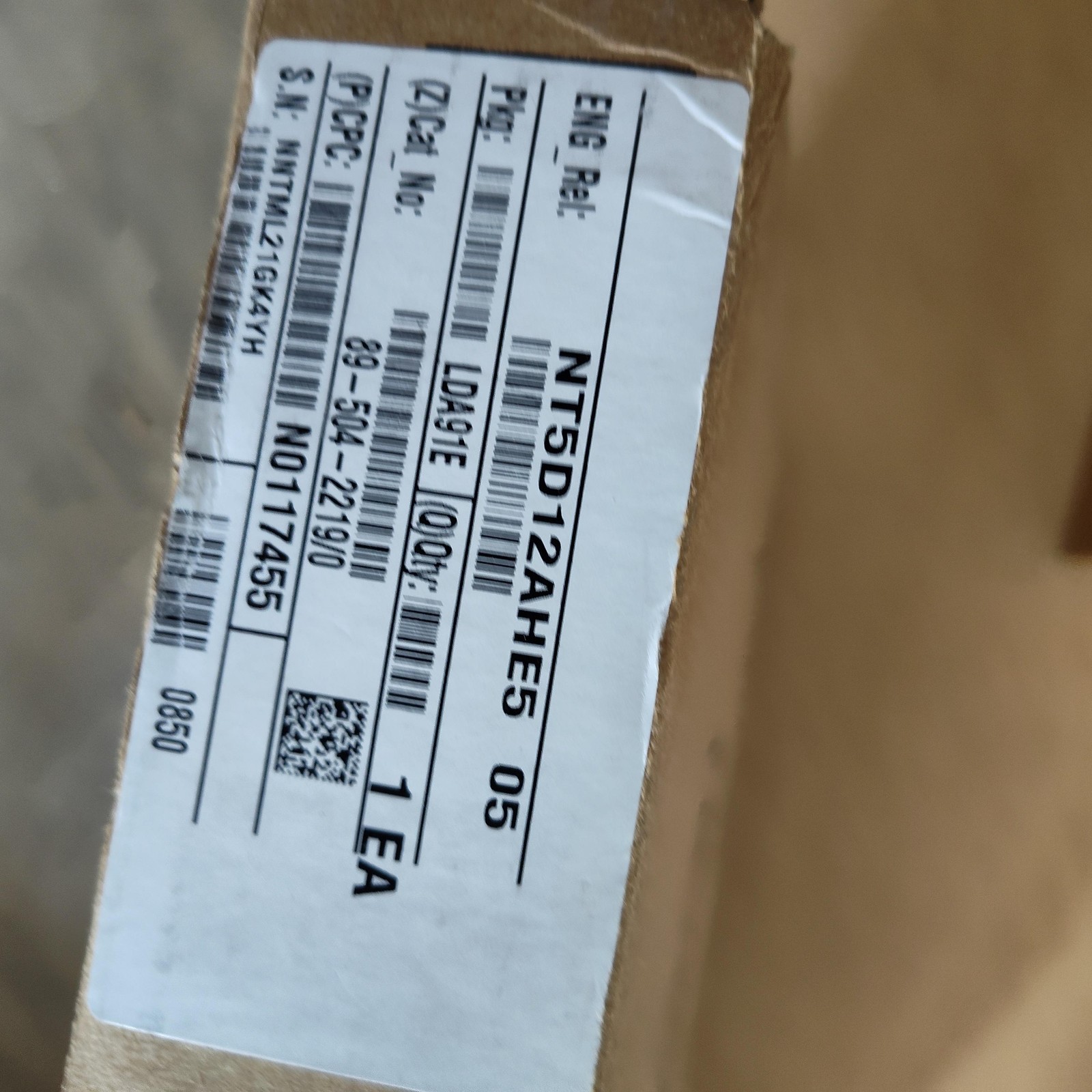 Nortel NT5D12AHE5 Dual PRI Interface Circuit Card Rack Mount Telecom Module