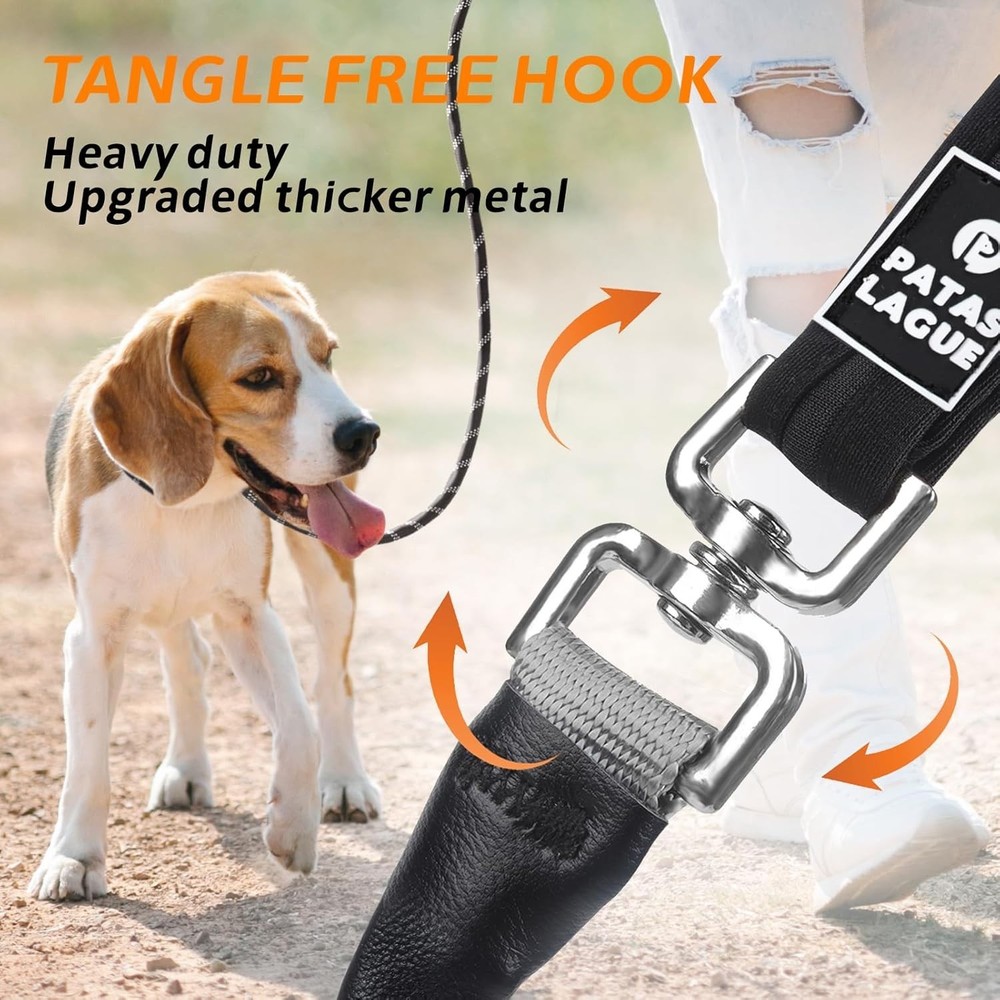 5 FT Reflective Slip Lead Dog Leash - Heavy Duty, Easy Training Solution