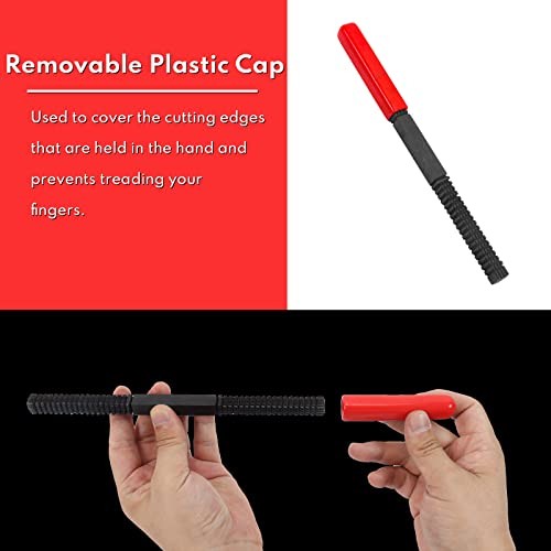 15-Piece Thread Chaser Set, M6 M8 M10 M12 Thread Metric Thread Chaser&File