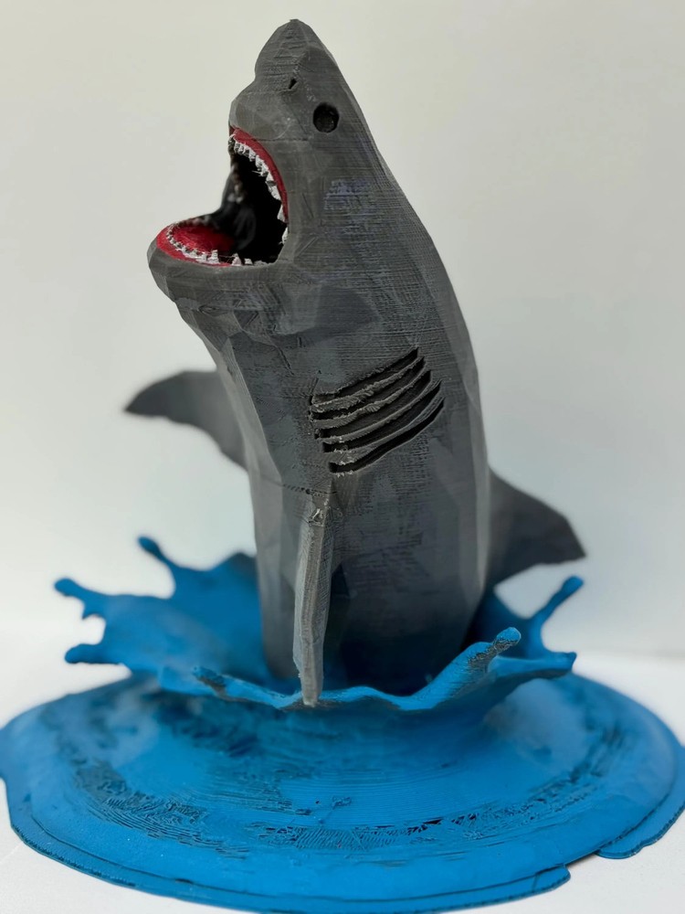 Giant Shark Bust