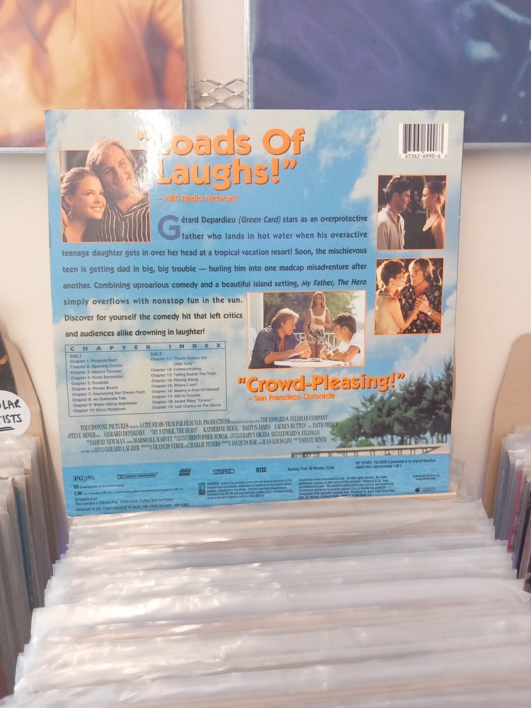 My Father The Hero Laserdisc Letterbox