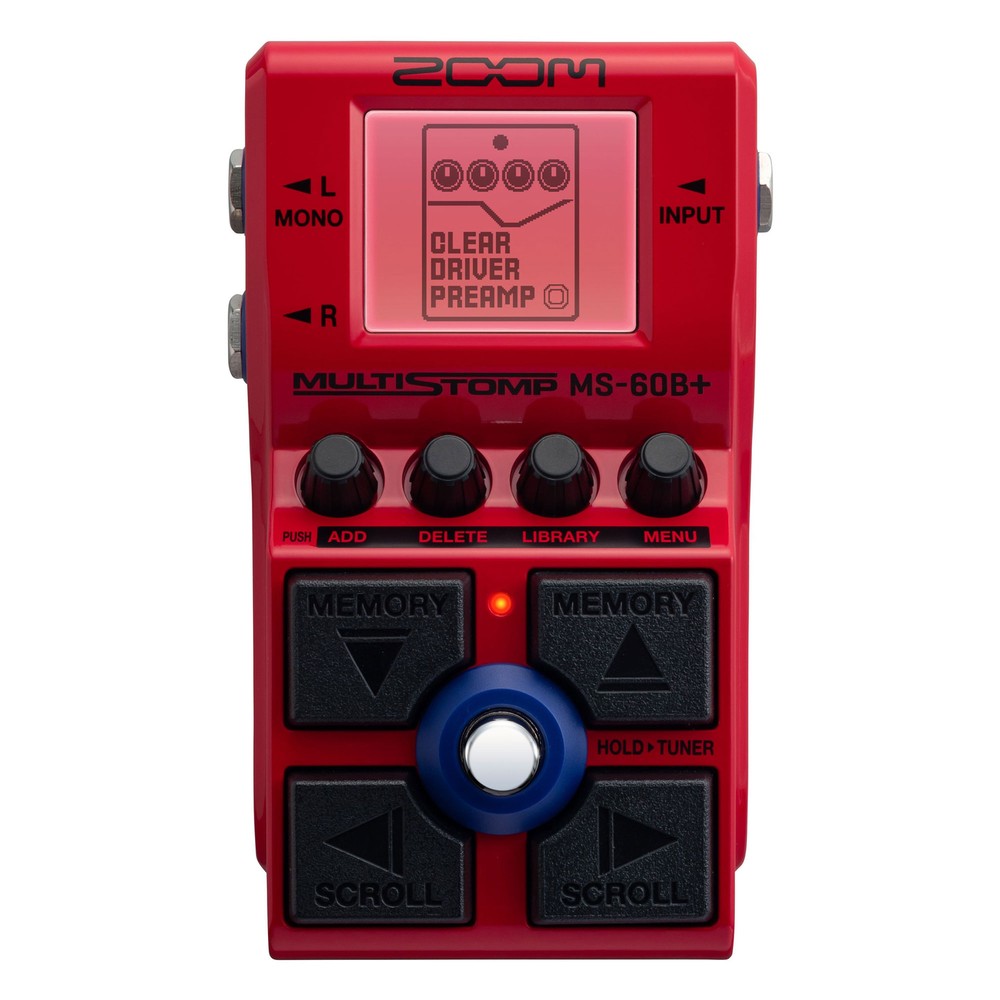 Zoom MS-60B+ MultiStomp Bass Effects Pedal