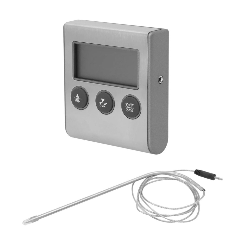 Convenient Kitchen Digital Cooking Thermometer with Probe Timer Function