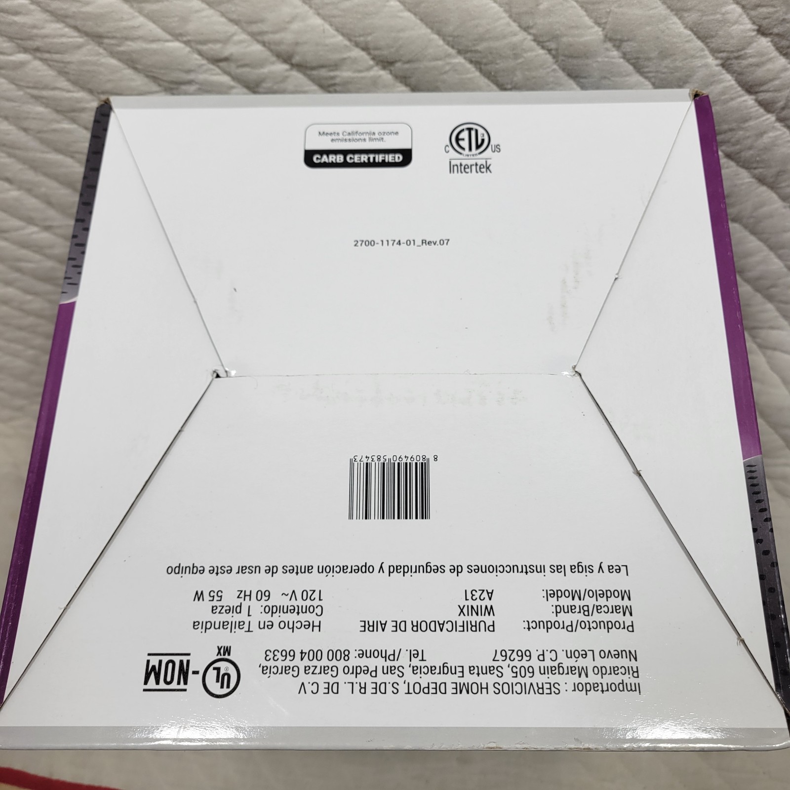 WINIX 360° All-in-One 4-Stage True HEPA Air Purifier with PlasmaWave® Technology