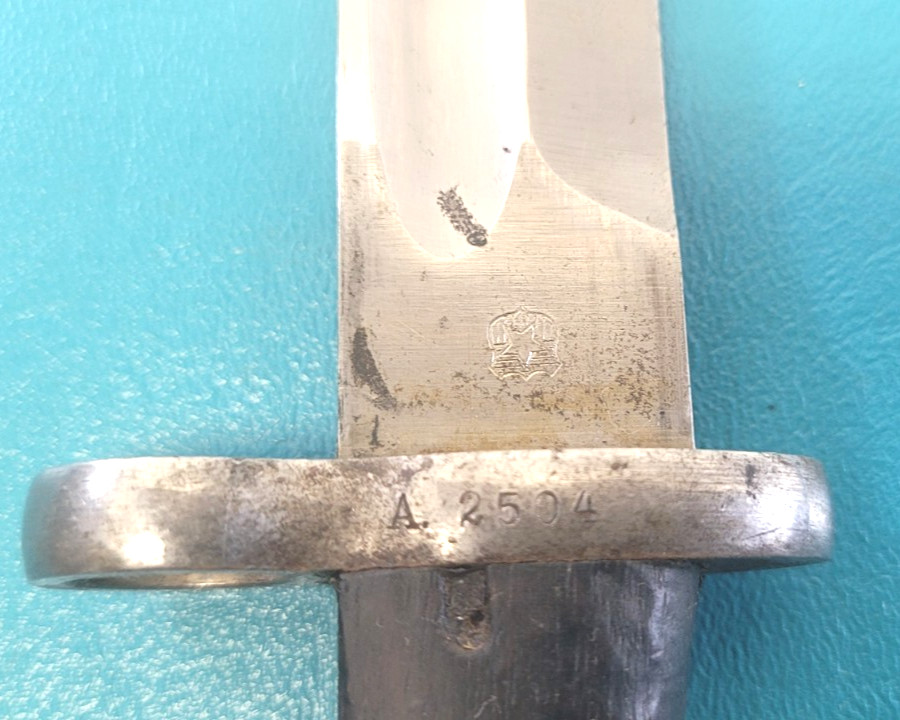 Chilean Model 1895 Steyr Mauser Rifle Bayonet Knife Chile TR297