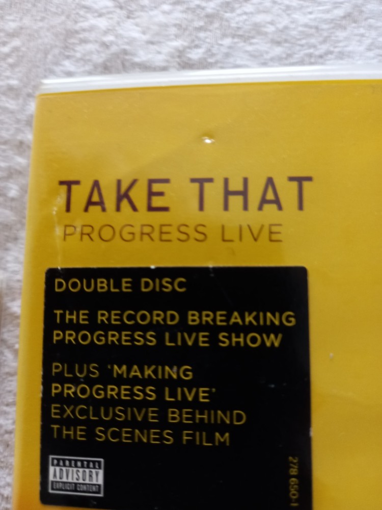 Take That Progress limited edition CD/DVD box set (2010)