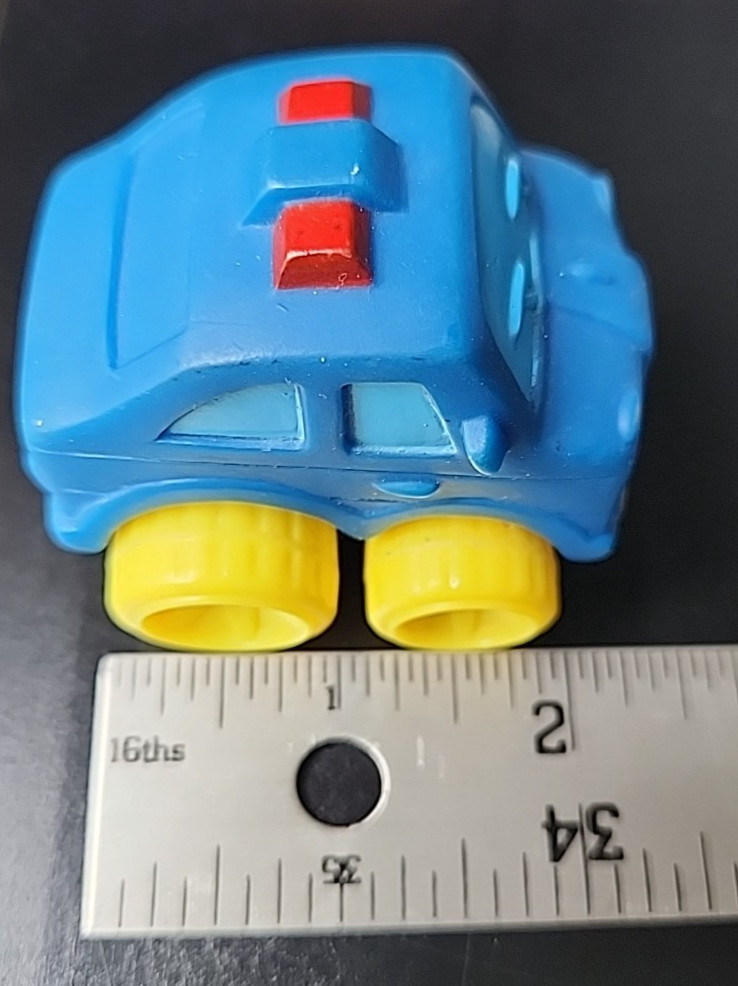 Police Car Emergency Vehicle Spark Imagine Create 2" Squeezable