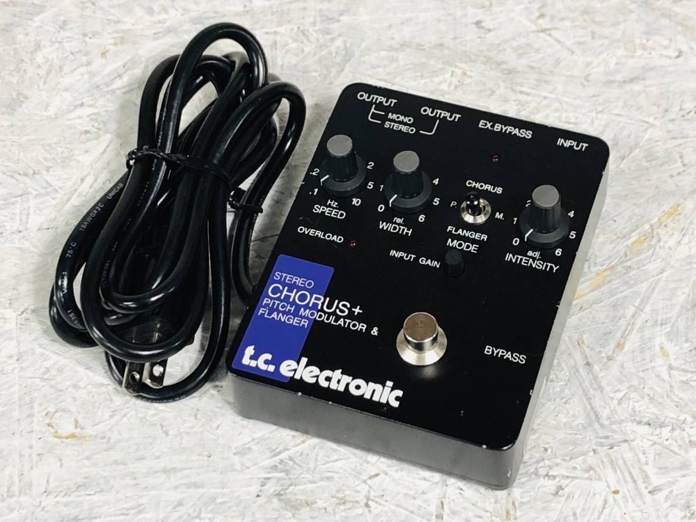 tc electronic Stereo Chorus + Pitch Modulator & Flanger Used Chorus