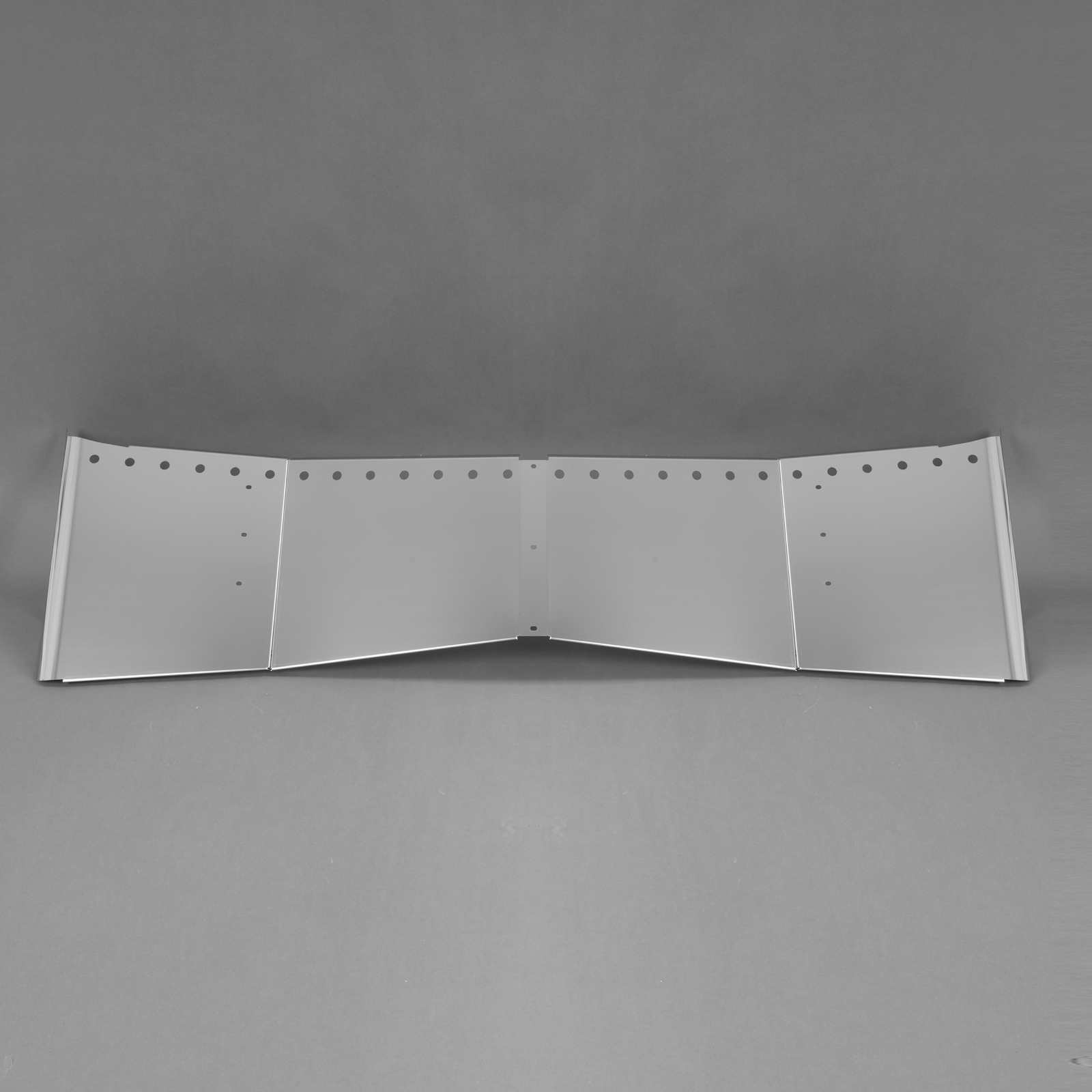 14" Bulleye Hole Straight Wicked Sun Drop Visor Fit Kenworth T680 T880 W990