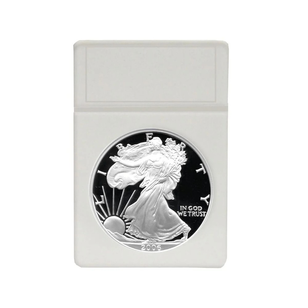 NEW 100pk BCW Eagle Display Slab Insert- White Foam Insert