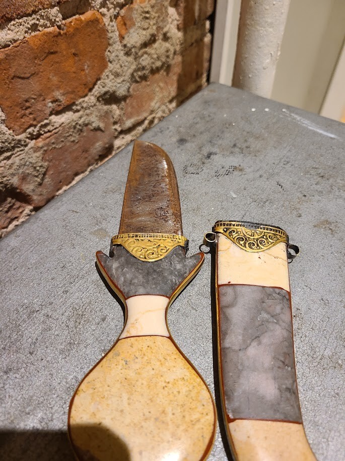 Antique,Middle eastern, vintage knife