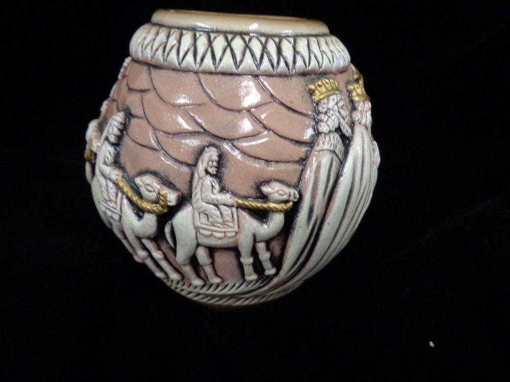 Nativity Tea Light Votive Candle Holder