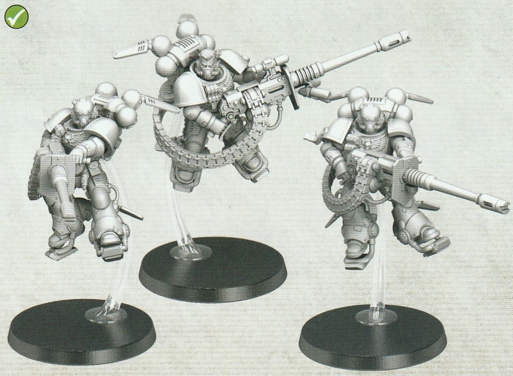 Suppressor Squad Vanguard Task Force Space Marines Warhammer 40k - NoS (x3)