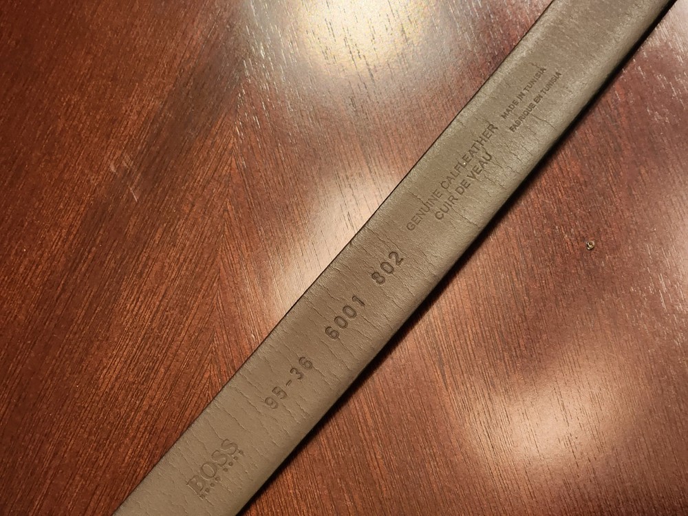 Hugo Boss Leather Belt