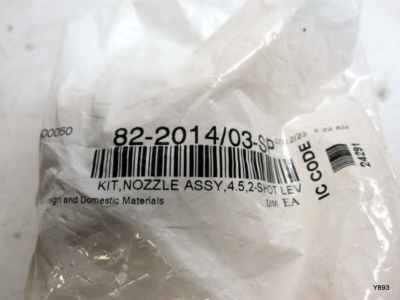 Nozzle Asembly 2-SHOT LEV 4.5 OZ/SEC # 82-2014/03-SP