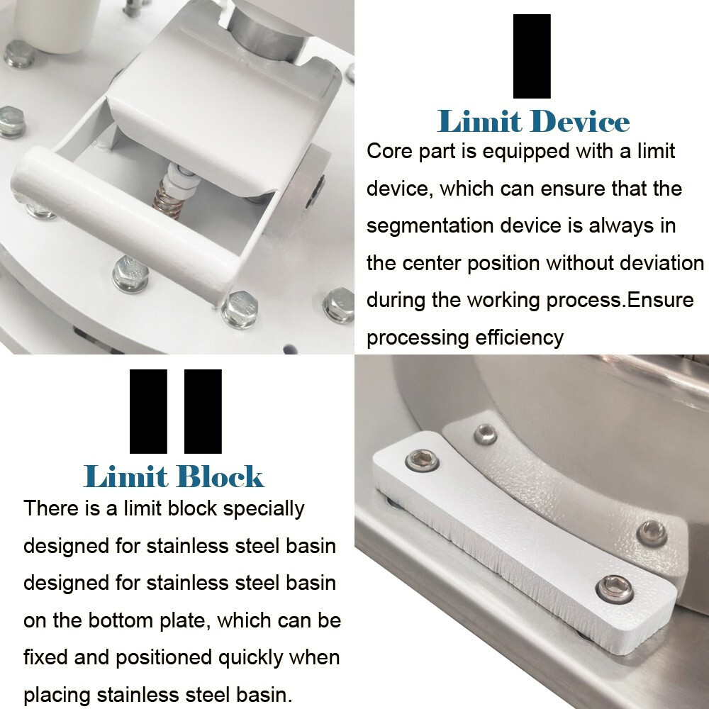 Desktop Dough Divider Cutter Machine 18PCS Manual Dough Divider Machine