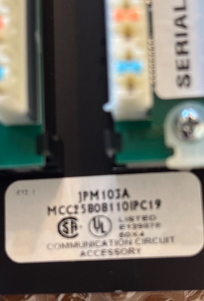 Black Box CAT3 Panel 48-Port Patch Panel T568A Wired 19” 2- Rack Space (NEW)