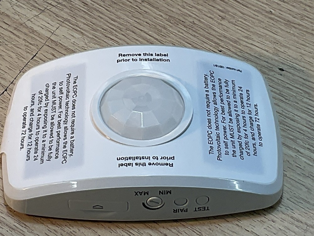 Wattstopper EOKT-101-W Wireless RF Occupancy Sensor Kit White RF switch/GAR160