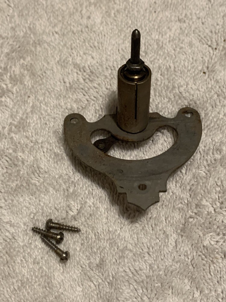 Antique 1913 Sonora Phonograph Motor Speed Control Dial With Hardware