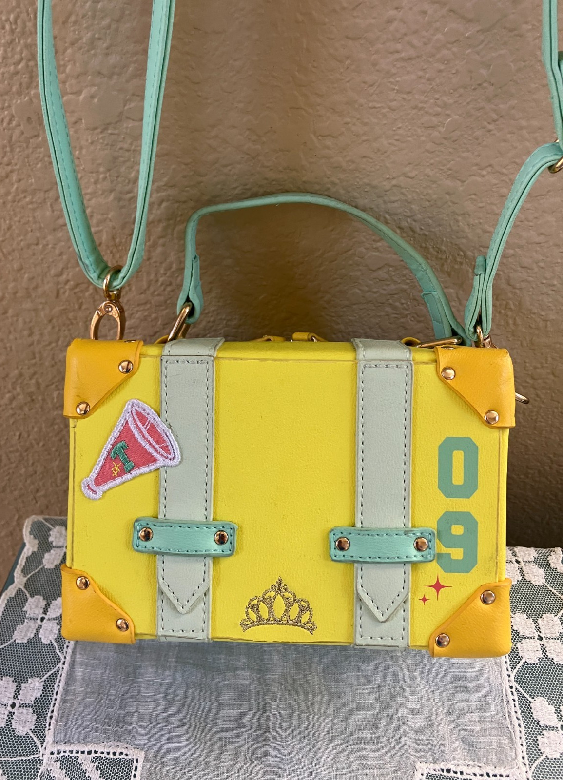 Disney Princess and the Frog Tiana Small Crossbody Bag Color Me Courtney