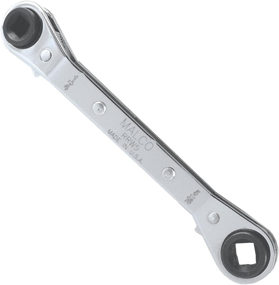 RRW5 4-Size Refrigeration Offset Ratchet Wrench