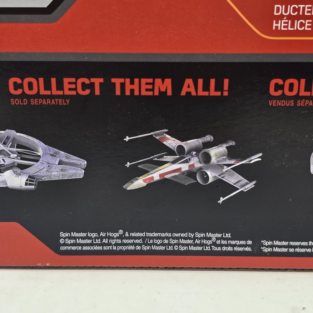Air Hogs Star Wars Remote Control Darth Vader's TIE Advanced Starfighter #ML