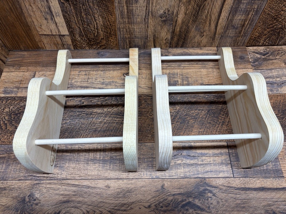 2 -Duck Decoy/Large Double Stands/ No Knots/ Pine. Group 11#