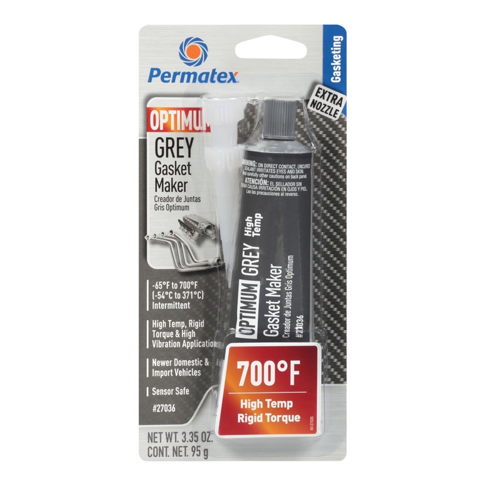 Permatex 27036 Optimum Grey Gasket Maker 3 oz