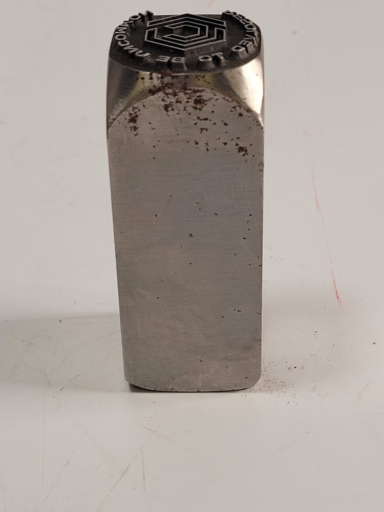 Custom Blacksmith Touchmark Stamp - Resolved To Be Uncommon