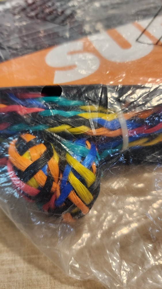 Proline Knotted Surf Rope 16' Rainbow Floating